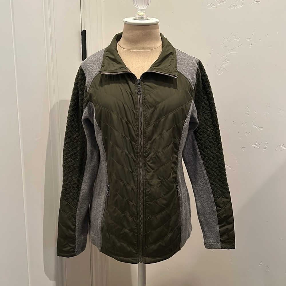 Prana Puffer and Wool Jacket